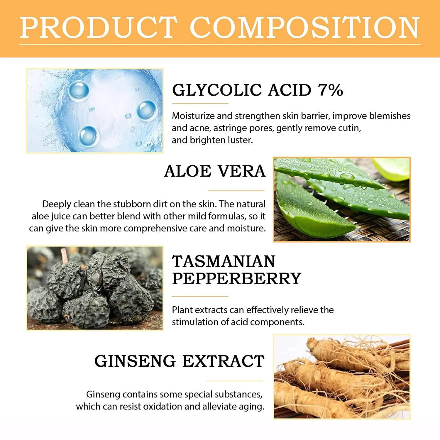 100ml Glycolic Acid 7% Toner – Acne Care & Skin Renewal